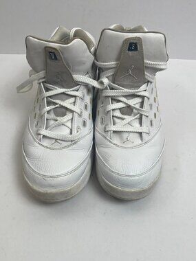 Air Jordan Melo 5.5 White Silver 11.5